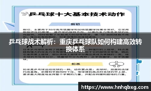 乒乓球战术解析：重庆乒乓球队如何构建高效转换体系